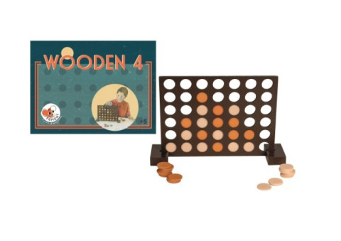 Wooden Connect 4