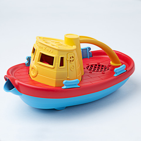 Green Toys - Tugboat (yellow)