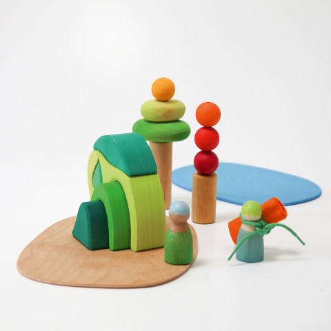 Small World Play In The Woods