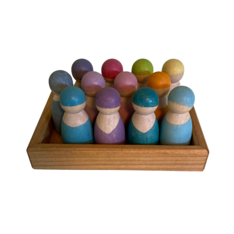 12 Pastel Friends (Pre-loved)